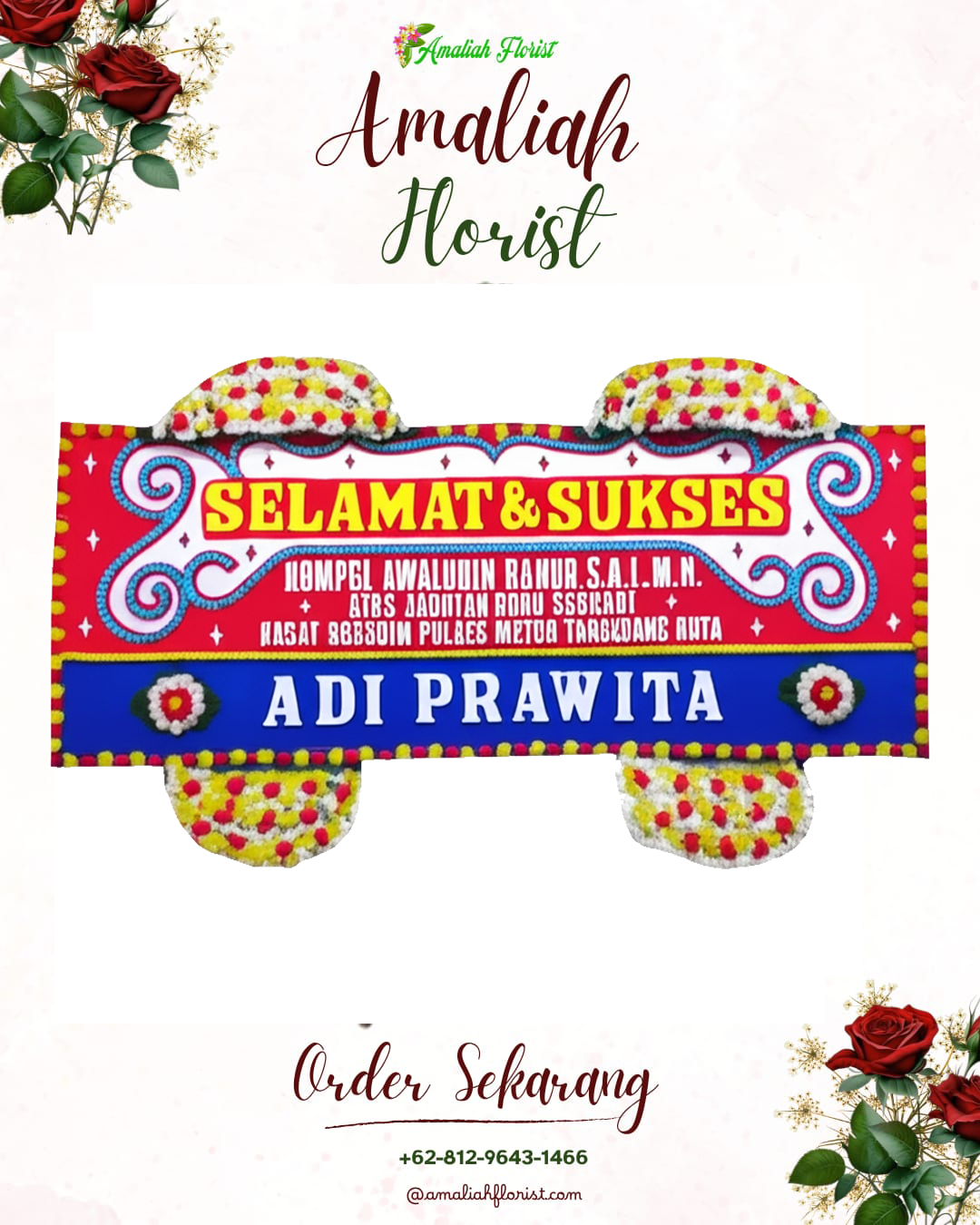 Papan Bunga Ucapan Selamat Balikpapan Barat