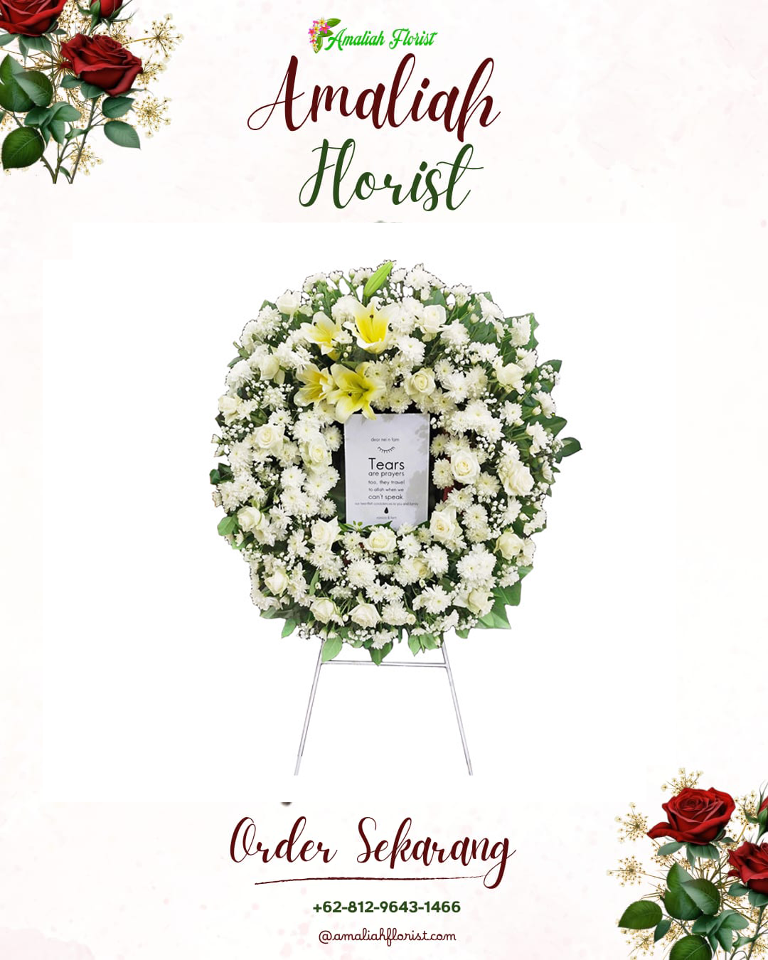 Krans Bunga Duka Balikpapan Barat